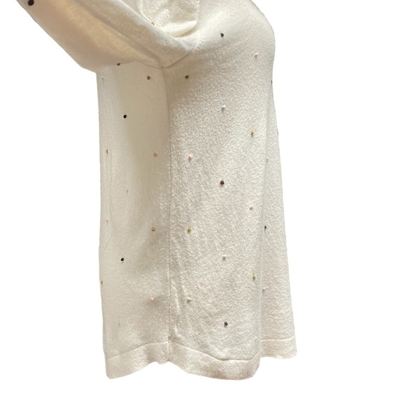 Loft Polka Dot Wool Blend Sweater - Picture 4 of 8